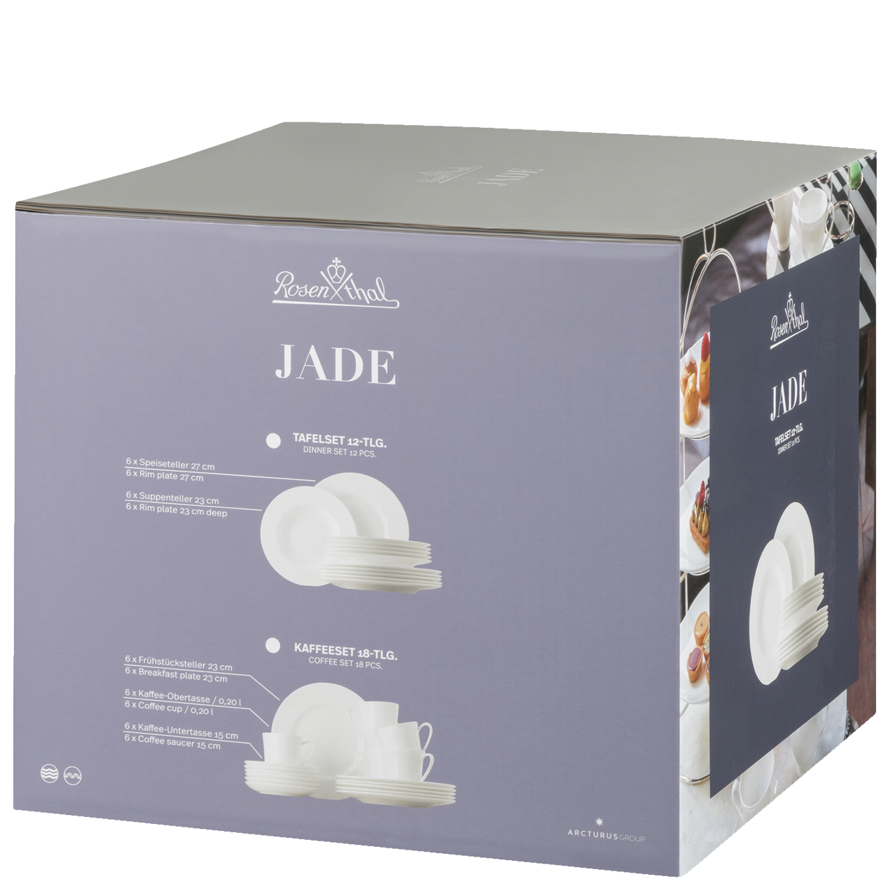 Rosenthal Jade Kaffeeset 18-tlg. – Ansicht 7