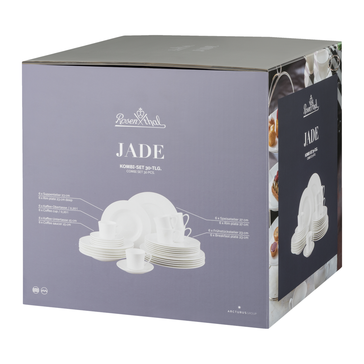 Rosenthal Jade Set 30-tlg. – Ansicht 8