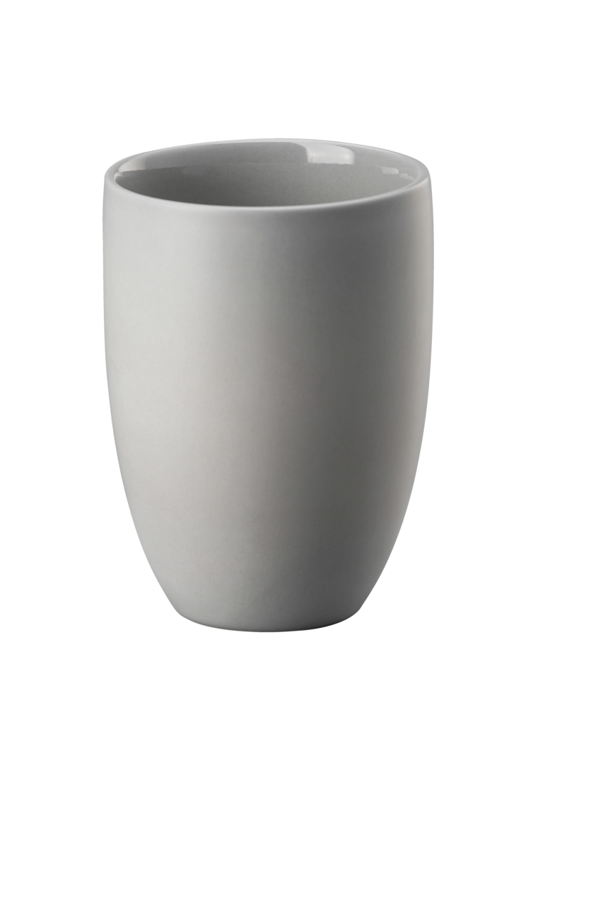 Rosenthal the mug+ Becher doppelwandig Gentle Grey 0,280 L grau