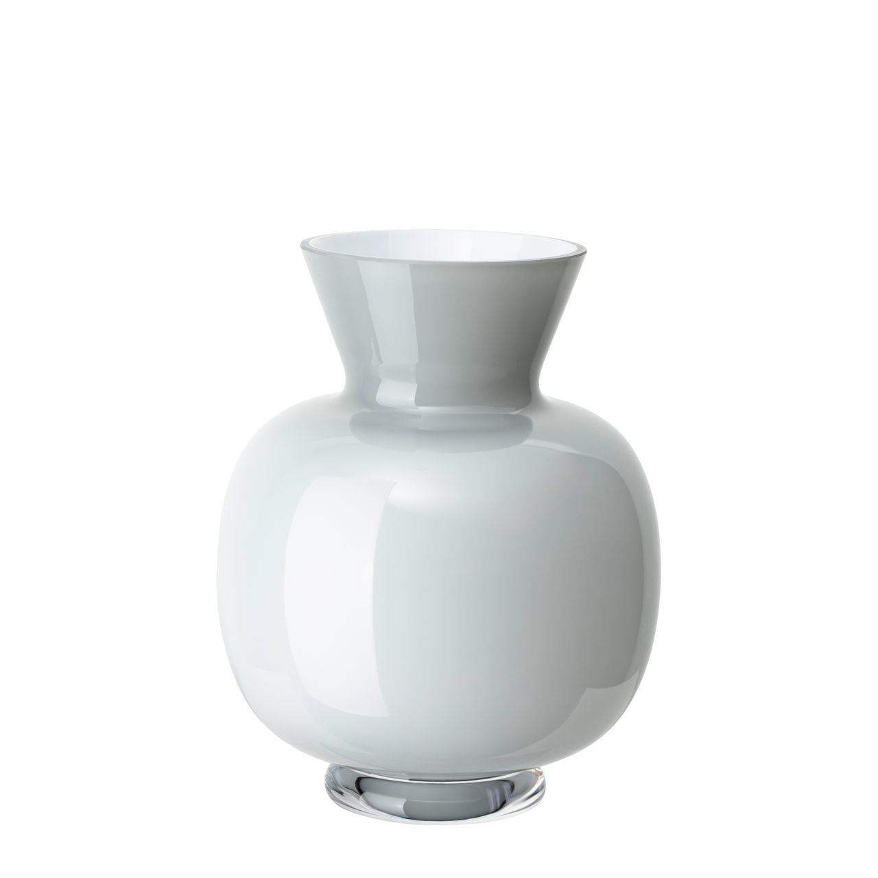 Rosenthal Anna Vase 24 cm Lightgrey - Glass Grau