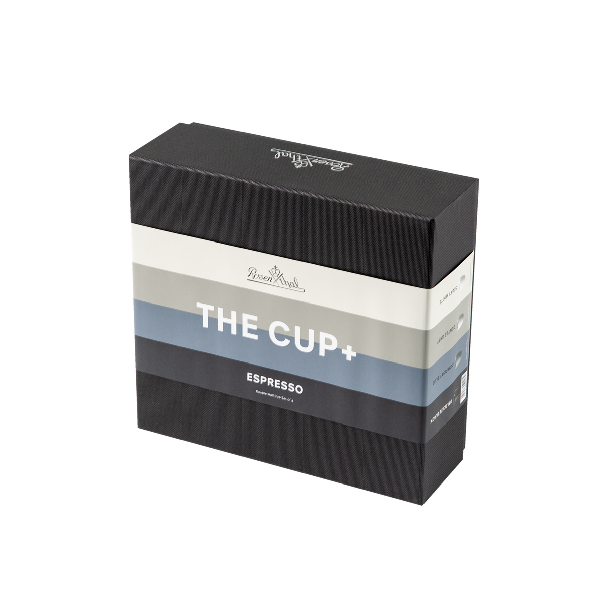 Rosenthal the cup+ Set 4 Espresso doppelwandig Mixed 0,08 L mehrfarbig – Ansicht 9