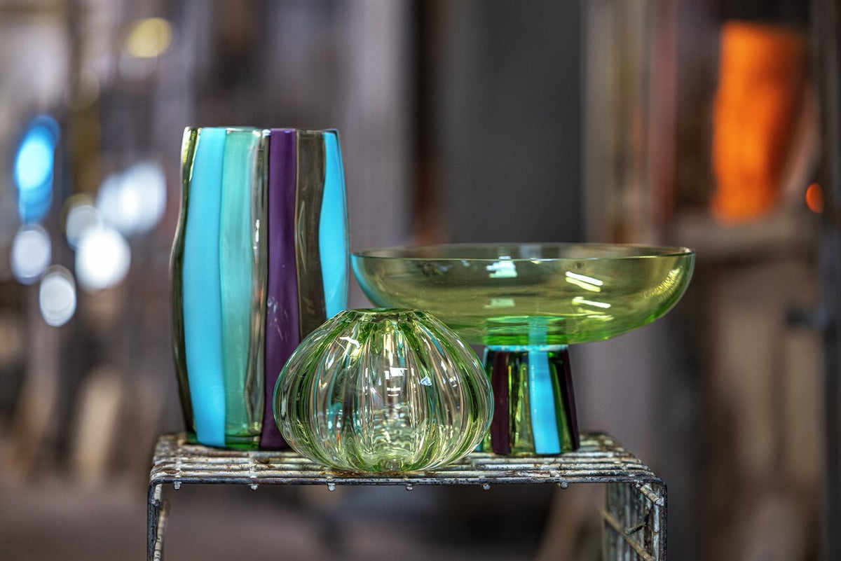 Rosenthal Glass Objects Vase 13 cm Grass