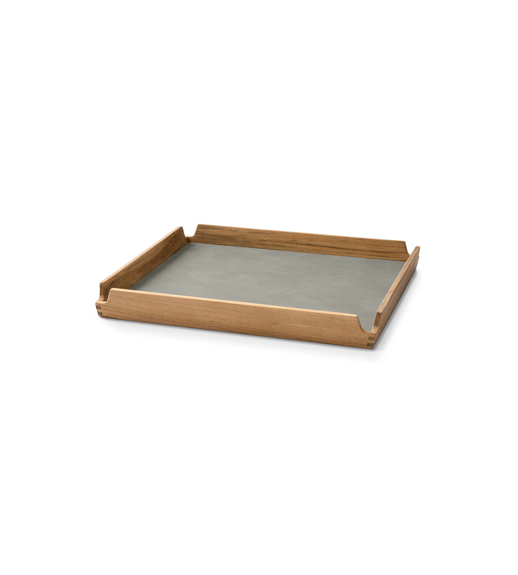LIND DNA Holzbrett Square S Airy aus Teakholz / Einlage Nupo