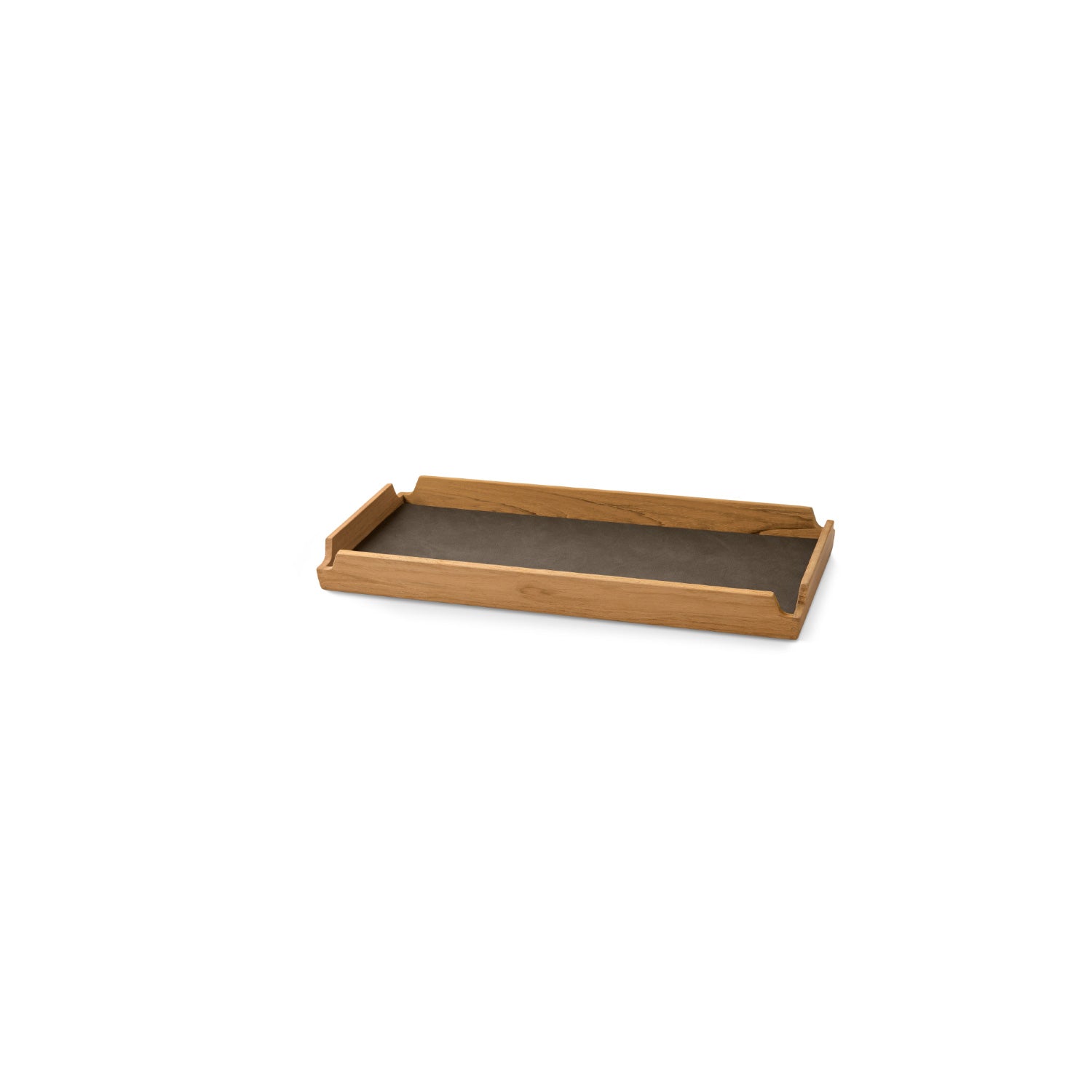 LIND DNA Holzbrett Square Slim Airy aus Teakholz / Einlage Nupo