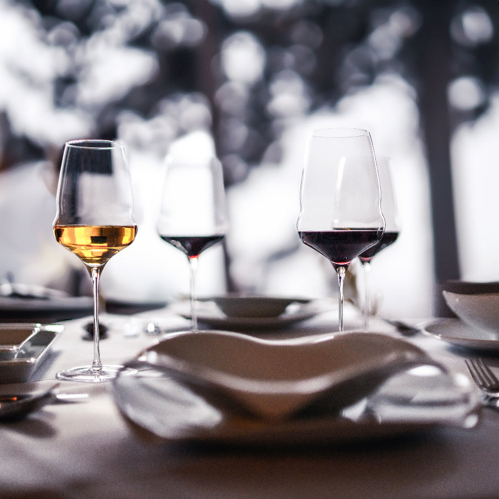 Stölzle Lausitz Cocoon Rotwein- & Weißweinkelch Set 12-teilig