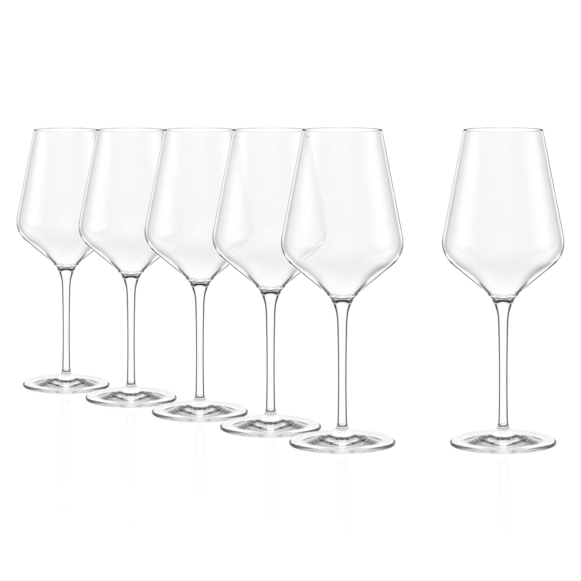 Stölzle Lausitz Quatrophil Aperitifgläser 6er Set – Ideal für Aperol Spritz, Hugo & Lillet