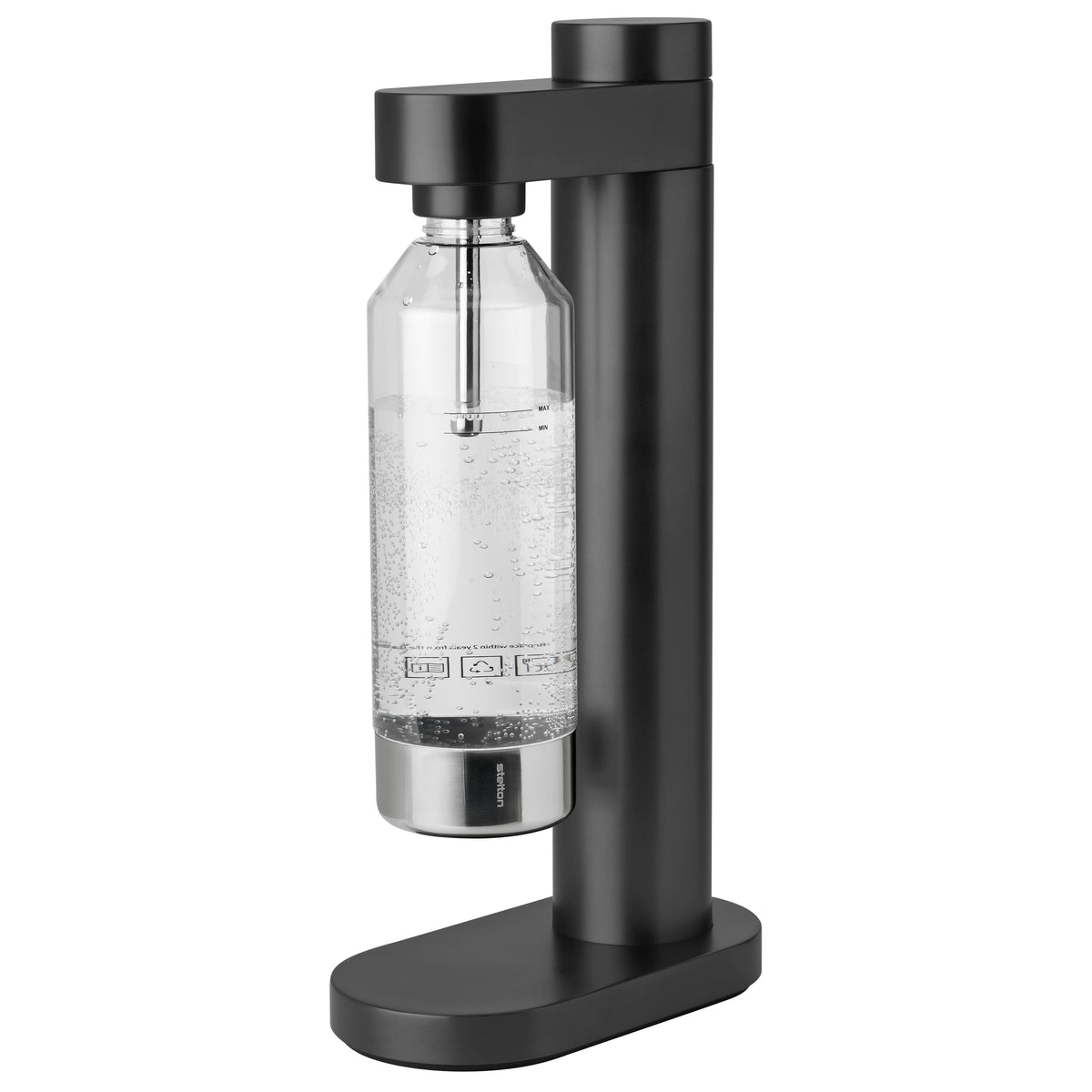 Stelton Brus Wassersprudler black metallic – Bild 1
