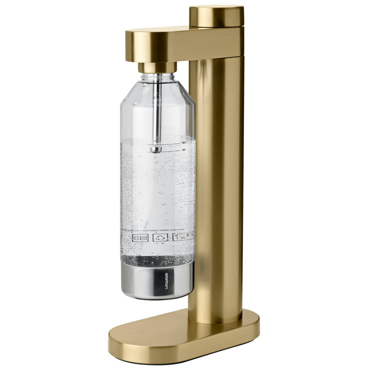 Stelton Brus Wassersprudler brushed brass – Bild 1
