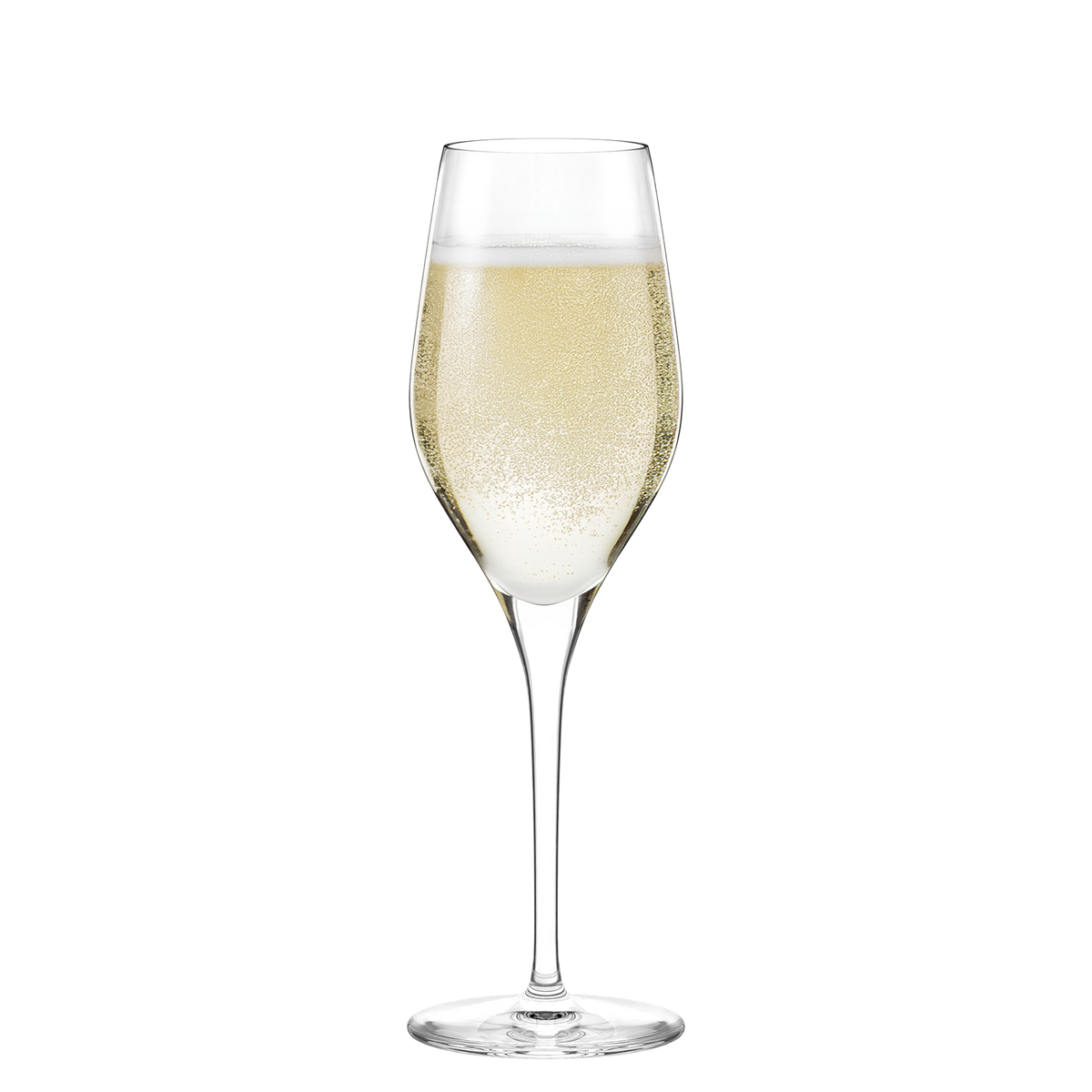 Stölzle Lausitz Exquisit Champagnerkelch 2er-Set – gefüllt