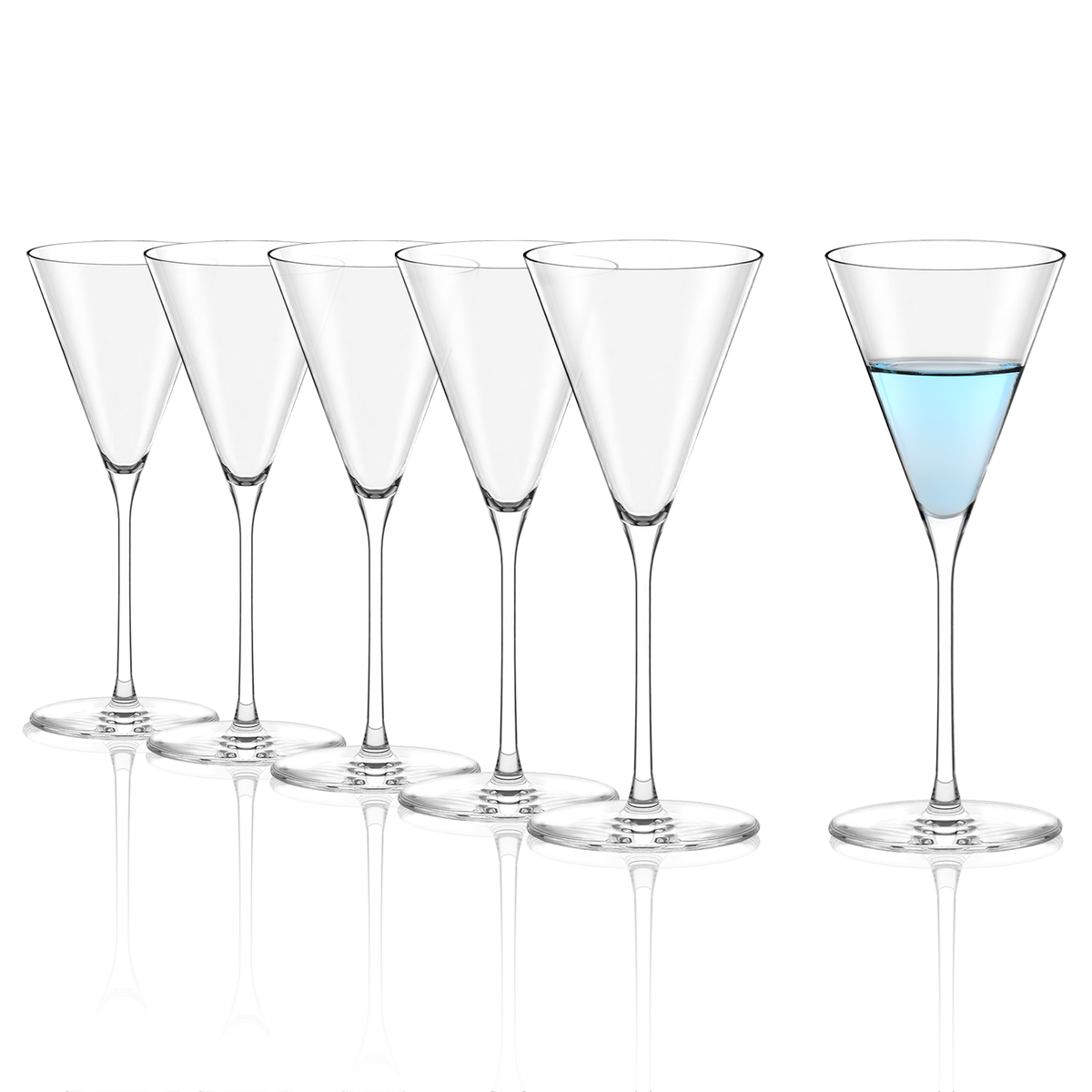 Stölzle Lausitz Kyoto Bar Cocktailspitz 6er-Set – gefüllt