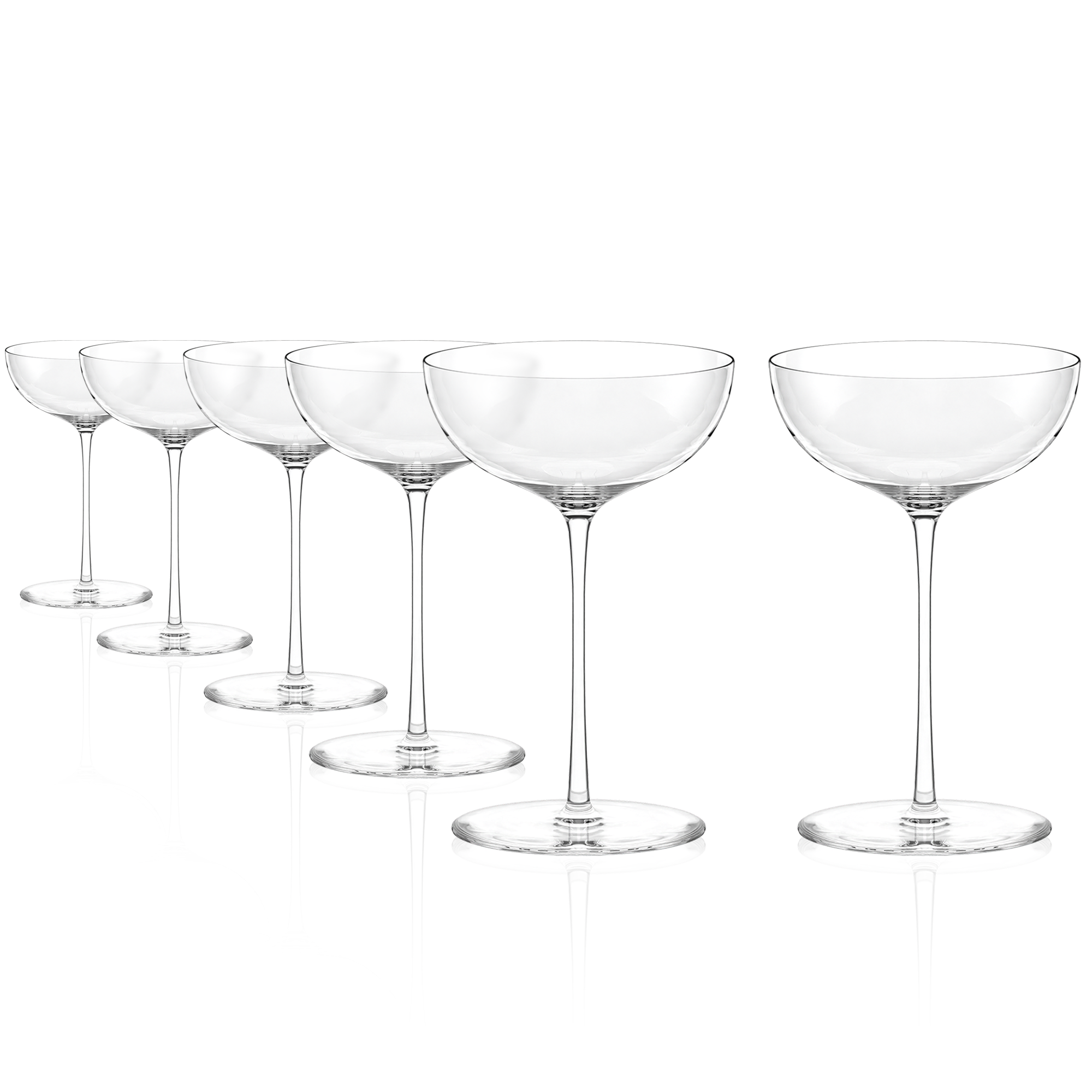Stölzle Lausitz Kyoto Bar Cocktailschale 6er-Set – leer