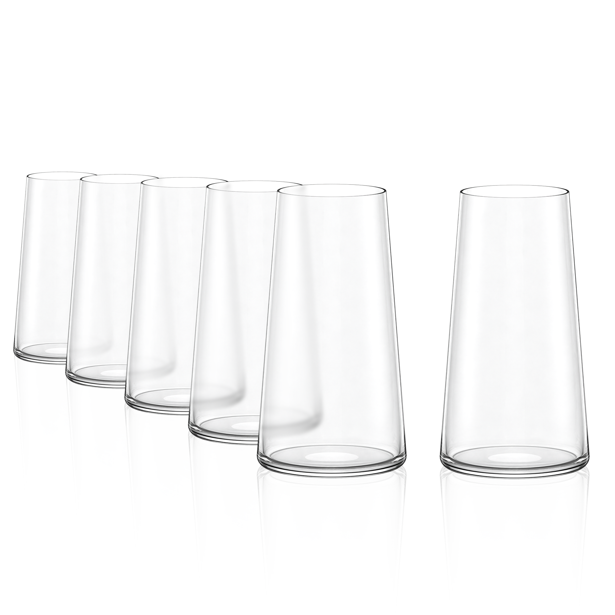 Stölzle Lausitz Power Longdrinkbecher 6er-Set – leer