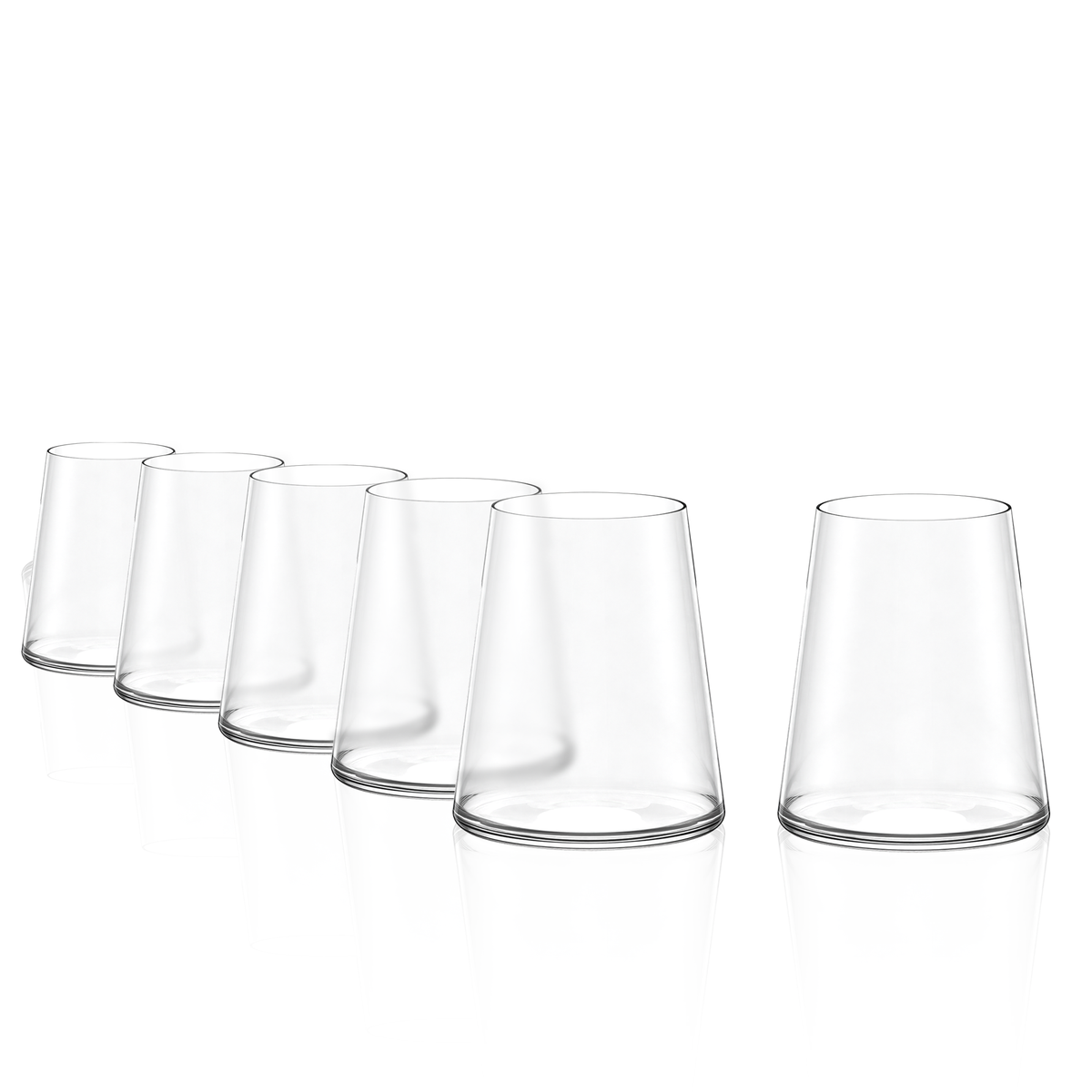Stölzle Lausitz Power Rotweinbecher 6er-Set – leer