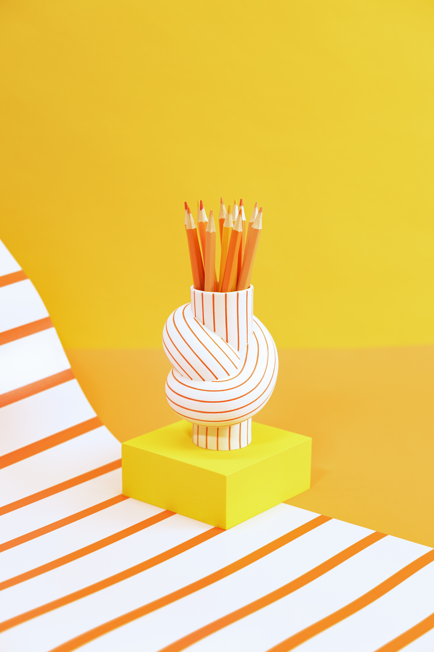 Rosenthal node stripes 12 mango – Bild 4