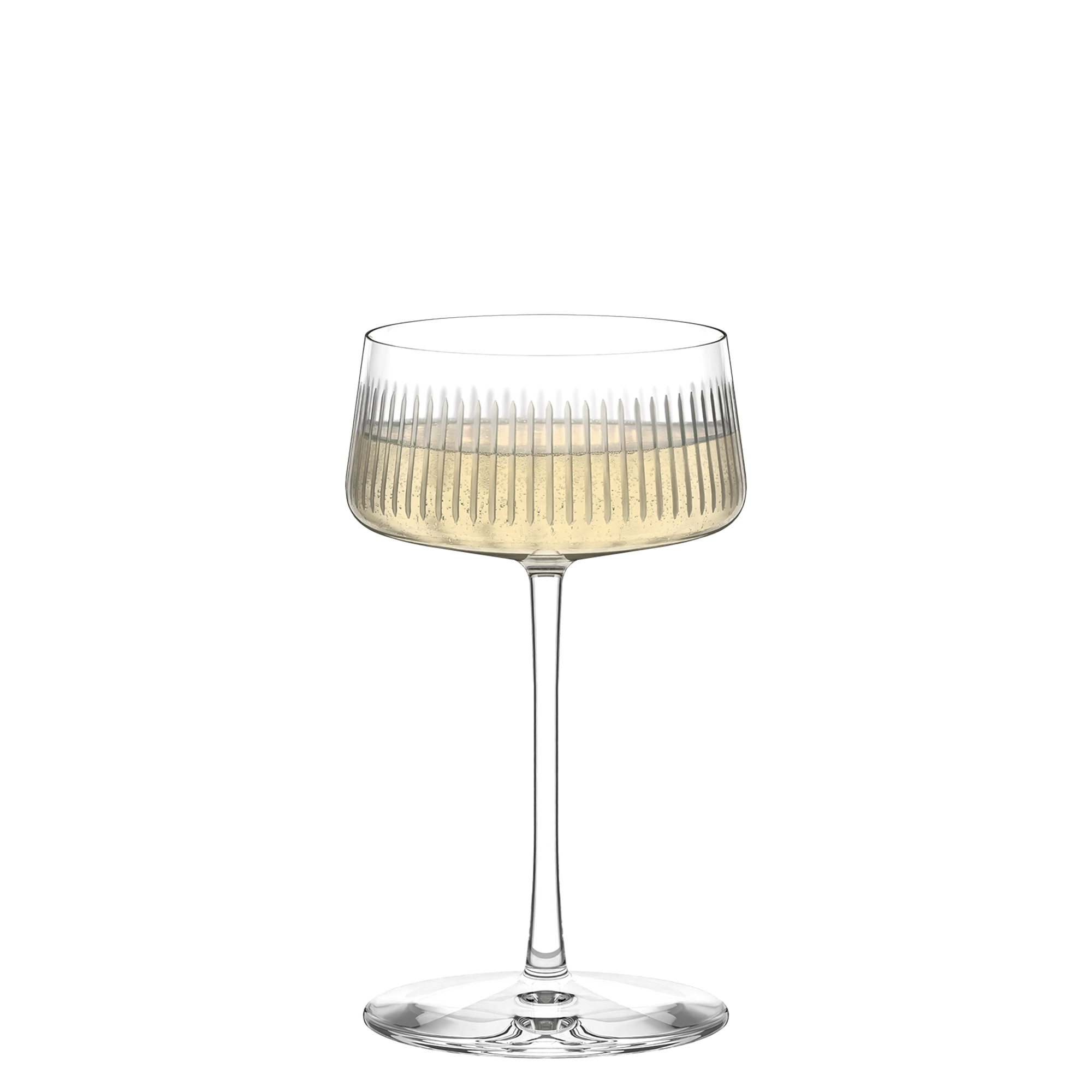 Stölzle Lausitz New York Bar Soho Champagnerschale 2er-Set – gefüllt