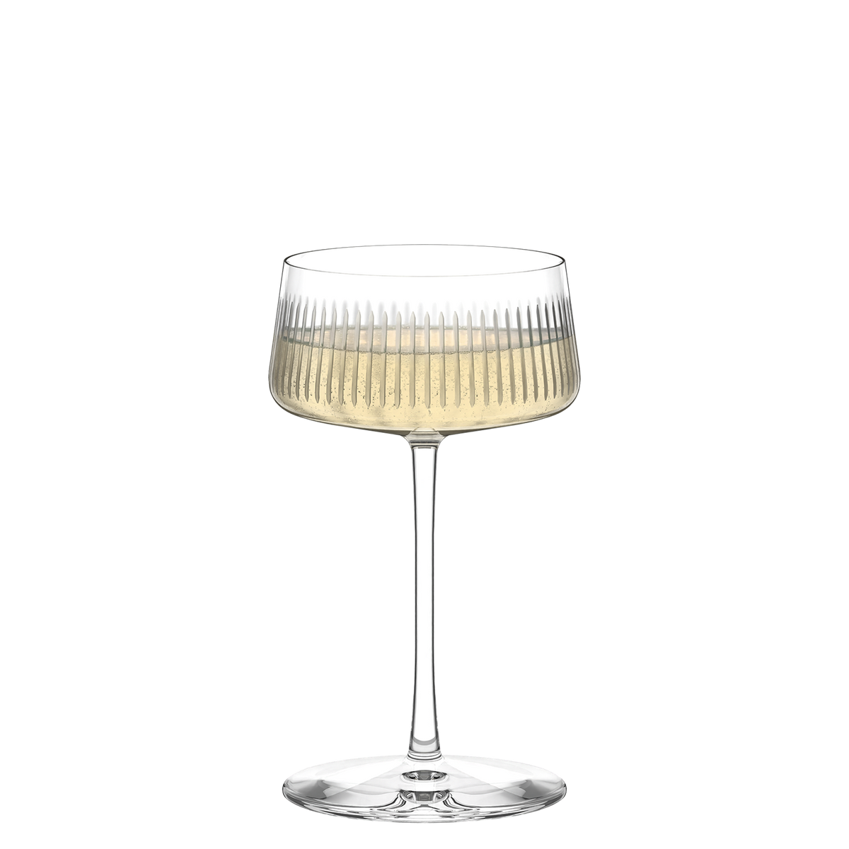 Stölzle Lausitz New York Bar Soho Champagnerschale 6er-Set – gefüllt