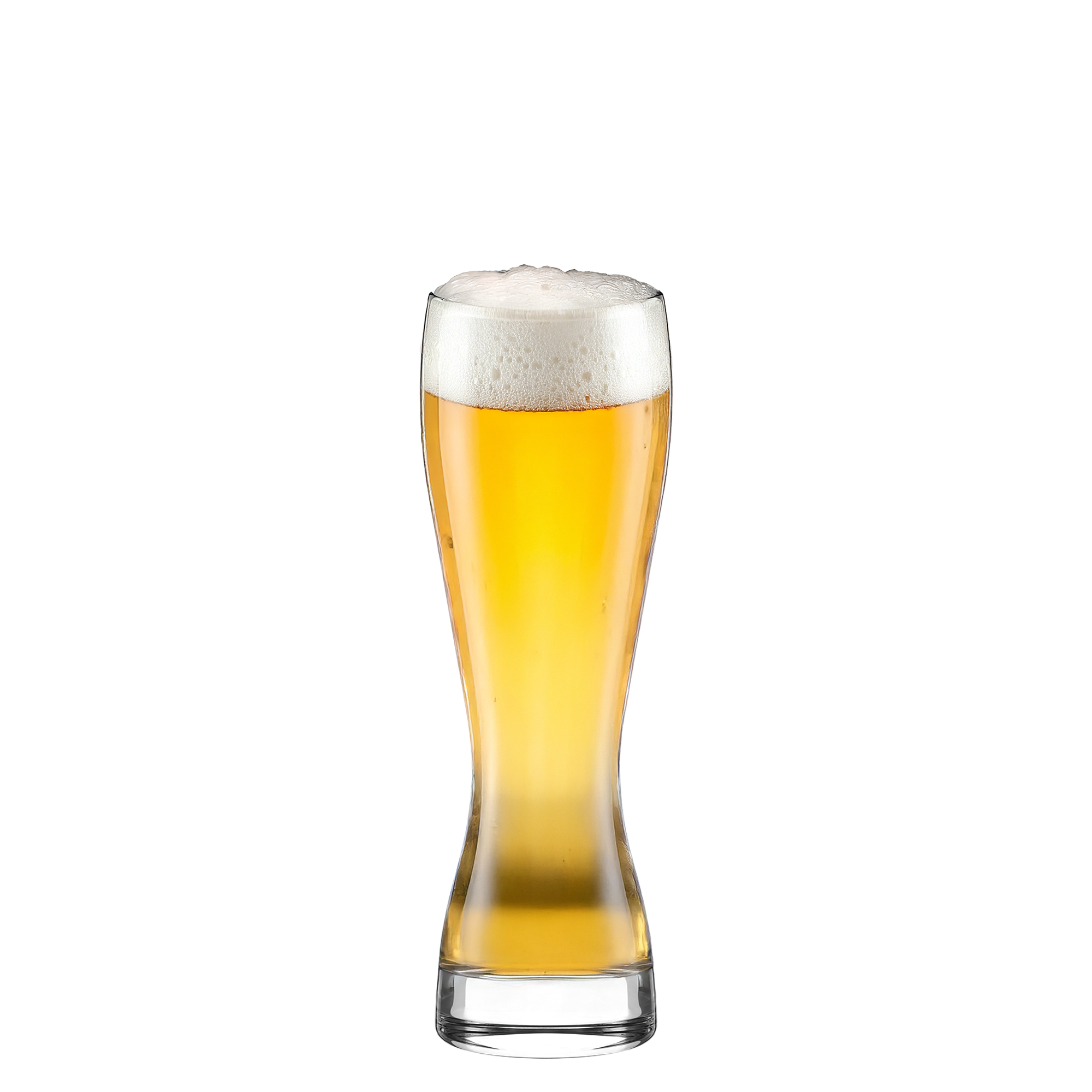 Stölzle Lausitz Weizenbierglas 0,3 l gefüllt